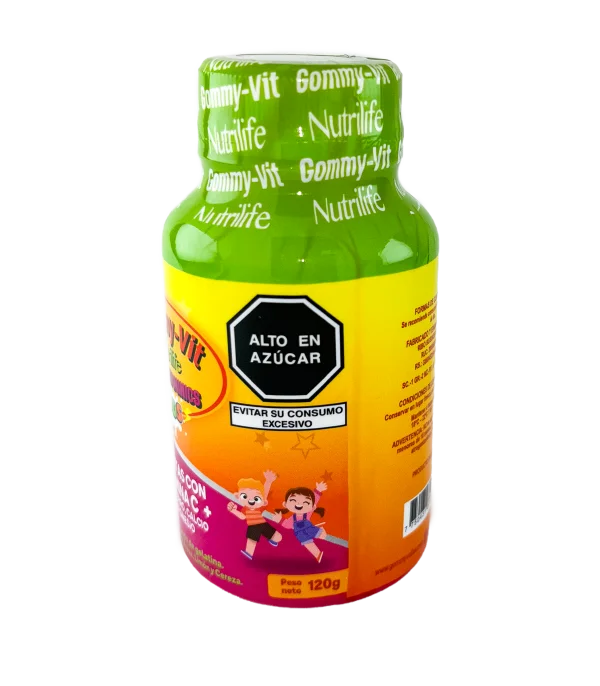 Gomitas Vitaminadas Multivitaminics - Gummy Vit Nutrilife - derecha