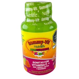Gomitas Vitaminadas Multivitaminics - Gummy Vit Nutrilife - frontal
