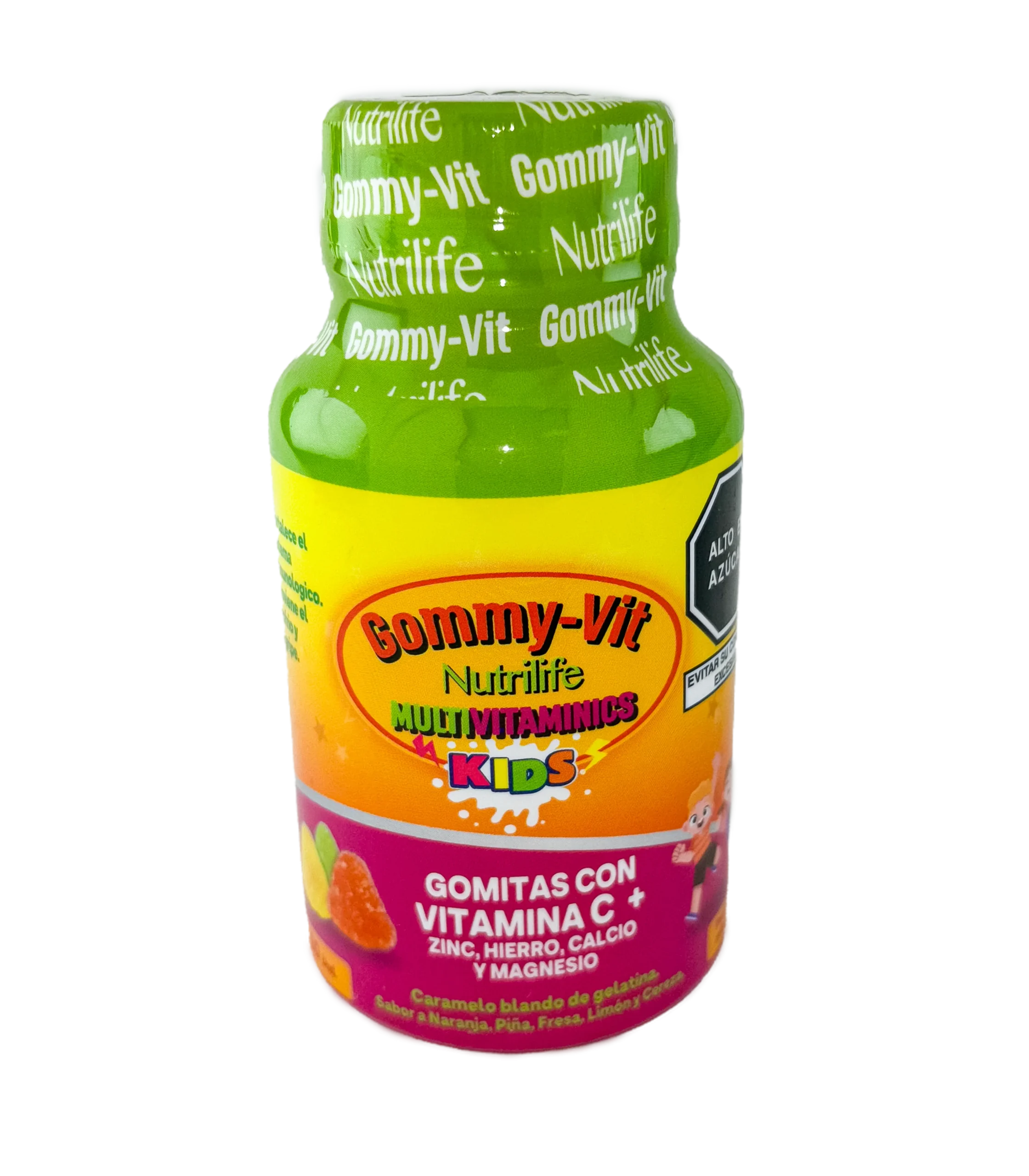 Gomitas Vitaminadas Multivitaminics - Gummy Vit Nutrilife - frontal