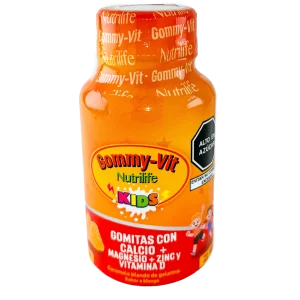 Gomitas vitaminadas con Calcio, Magnesio, Zinc y Vitamina D