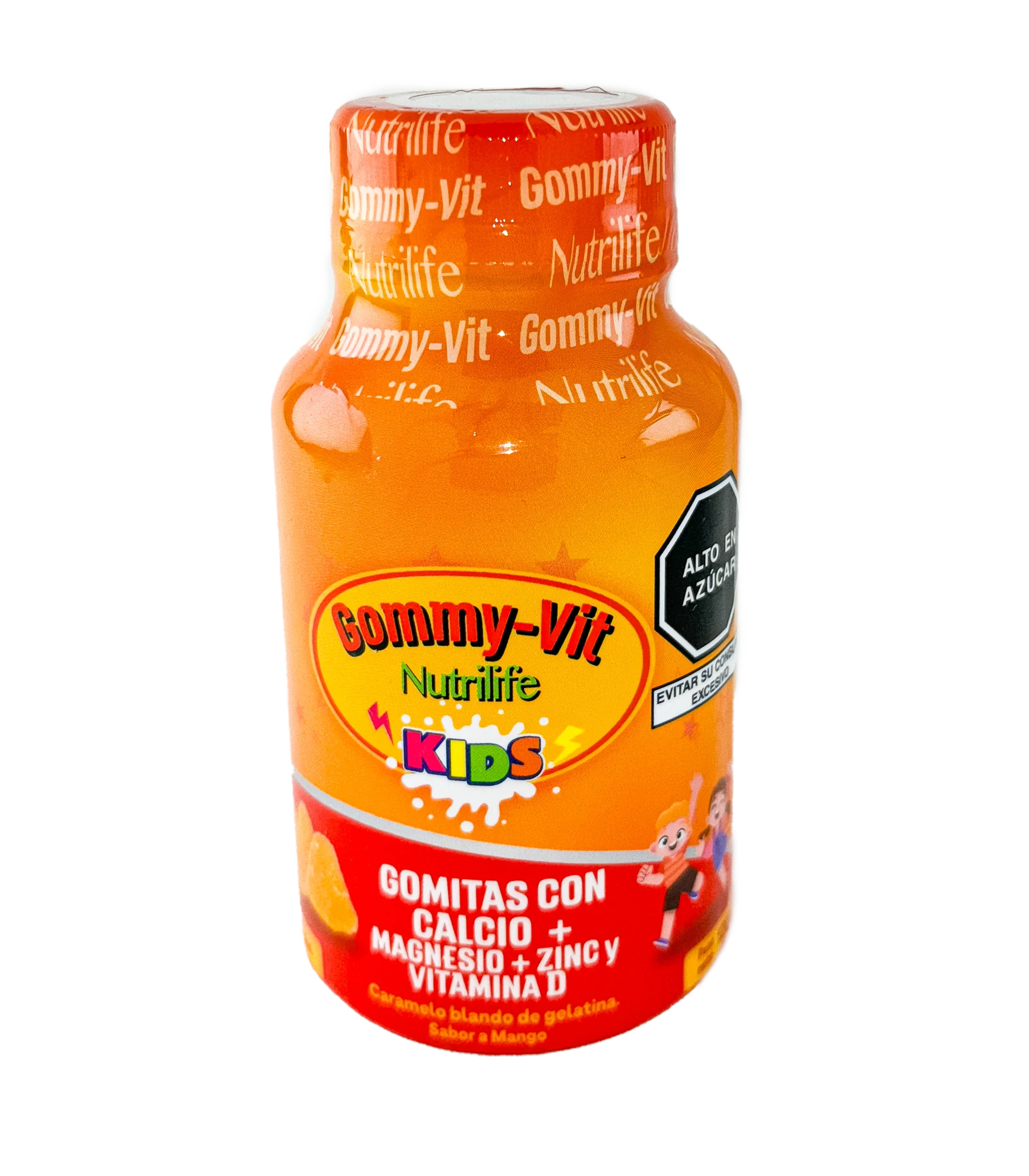 Gomitas vitaminadas con Calcio, Magnesio, Zinc y Vitamina D