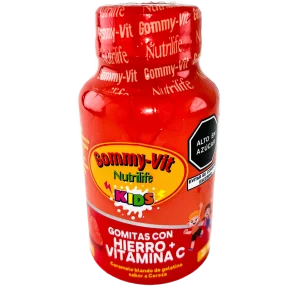 Gomitas vitaminadas con Hierro + Vitamina C - frontal