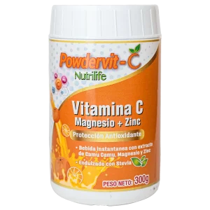 Polvo Nutricional con Vitamina C + Magnesio + Zinc - Gummy Vit Nutrilife - frontal