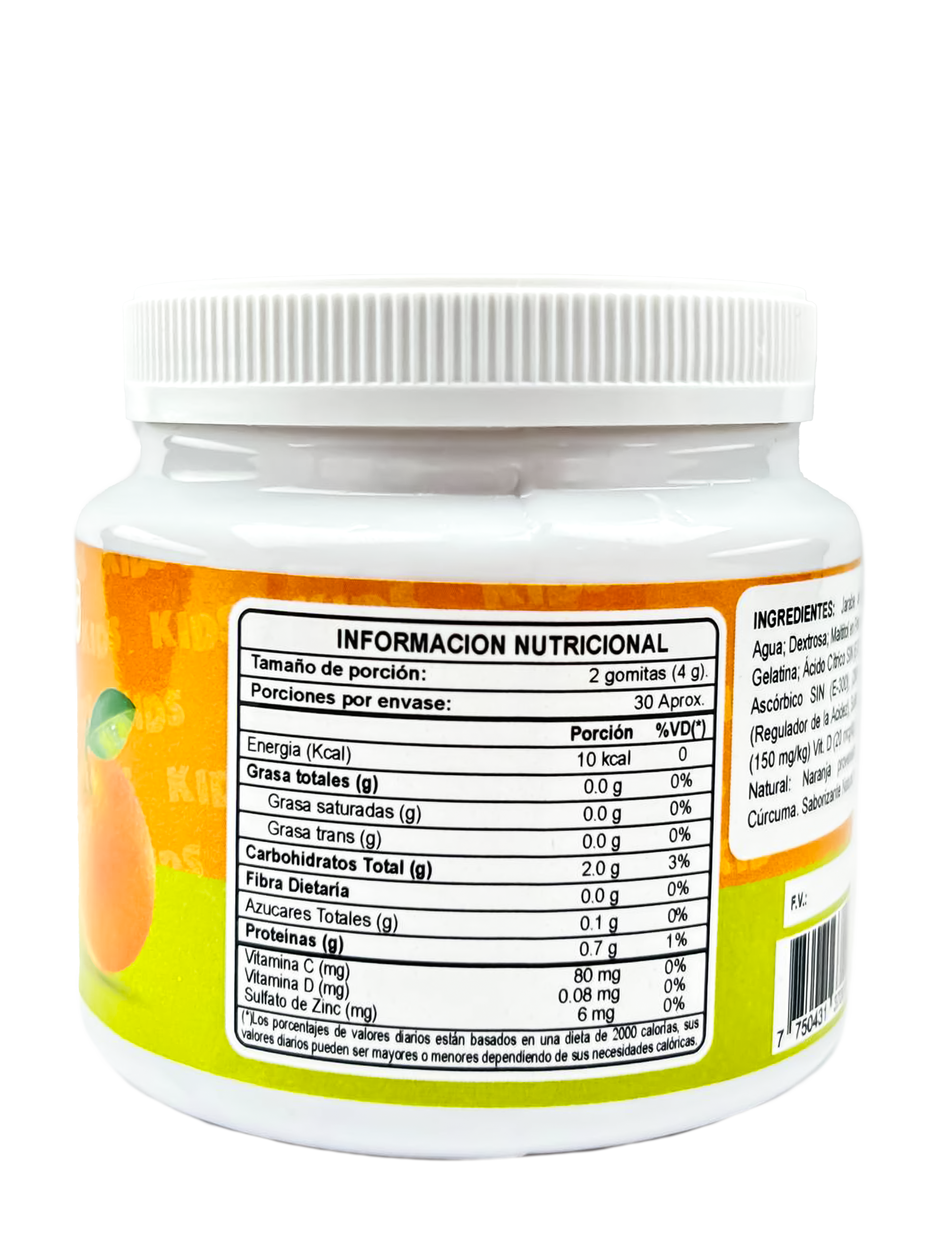 Gomitas con Zinc + Vitamina C y D - Imagen 4
