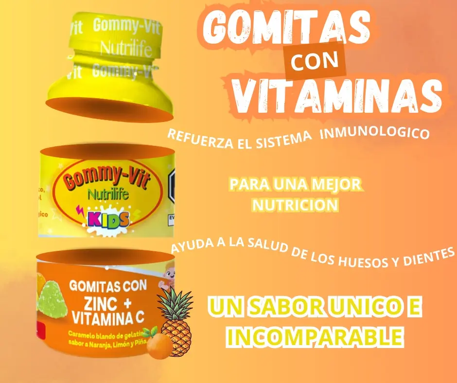 Gomitas con vitaminas - Gommy Vit Nutrilife